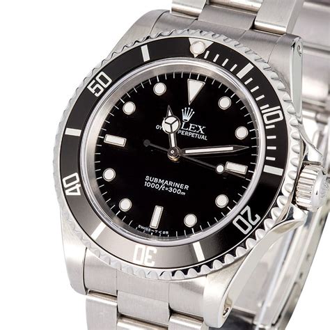 rolex submariner non date 14060|Rolex Submariner 14060 stainless date.